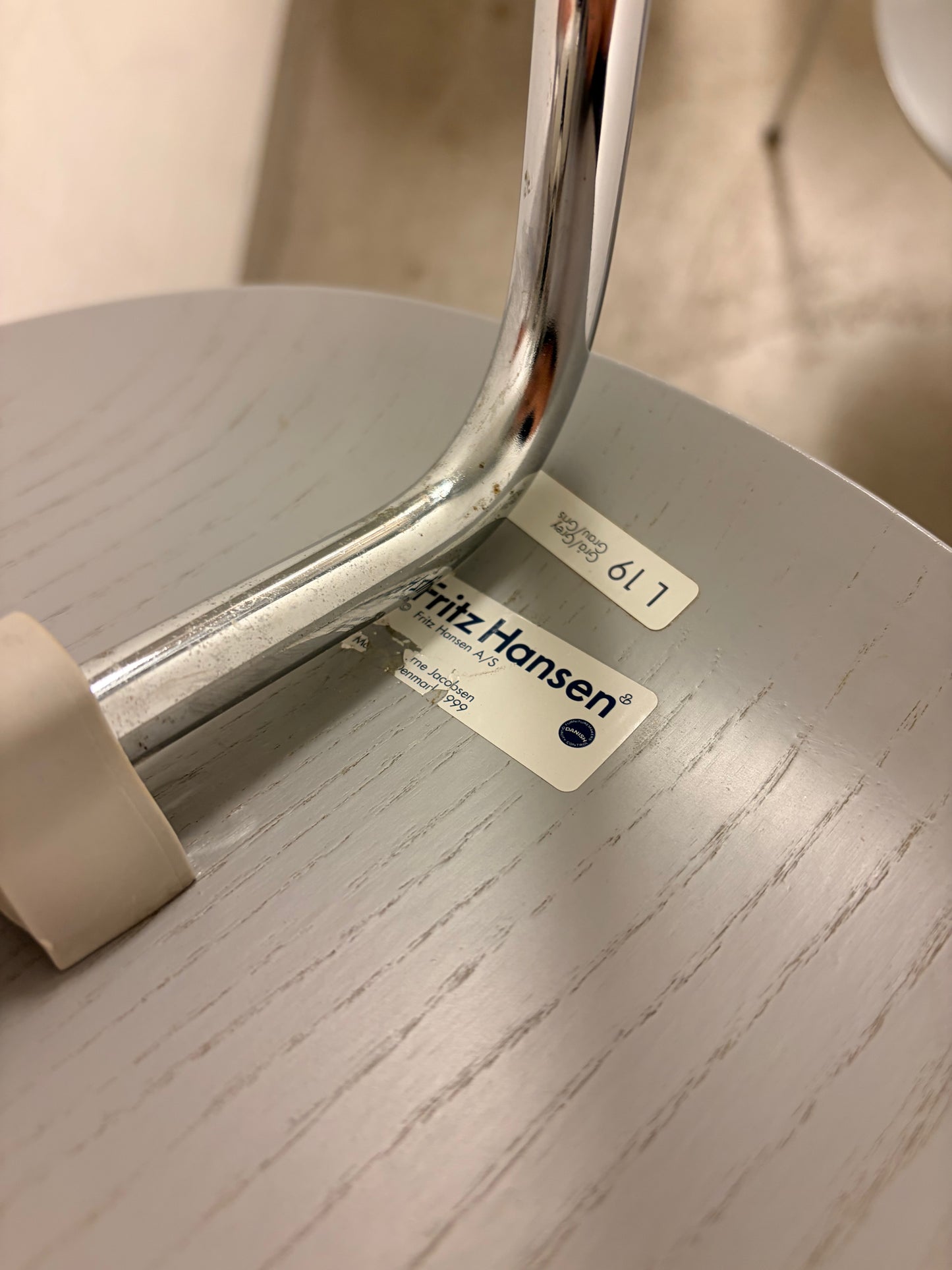 Fritz Hansen - Arne Jacobsen - Myran stolar