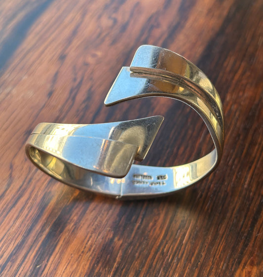 Silver bracelet Bangle - Mexico