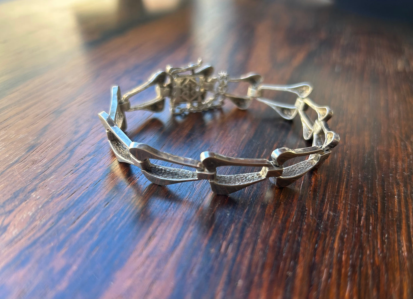 Modernist SIlver bracelet