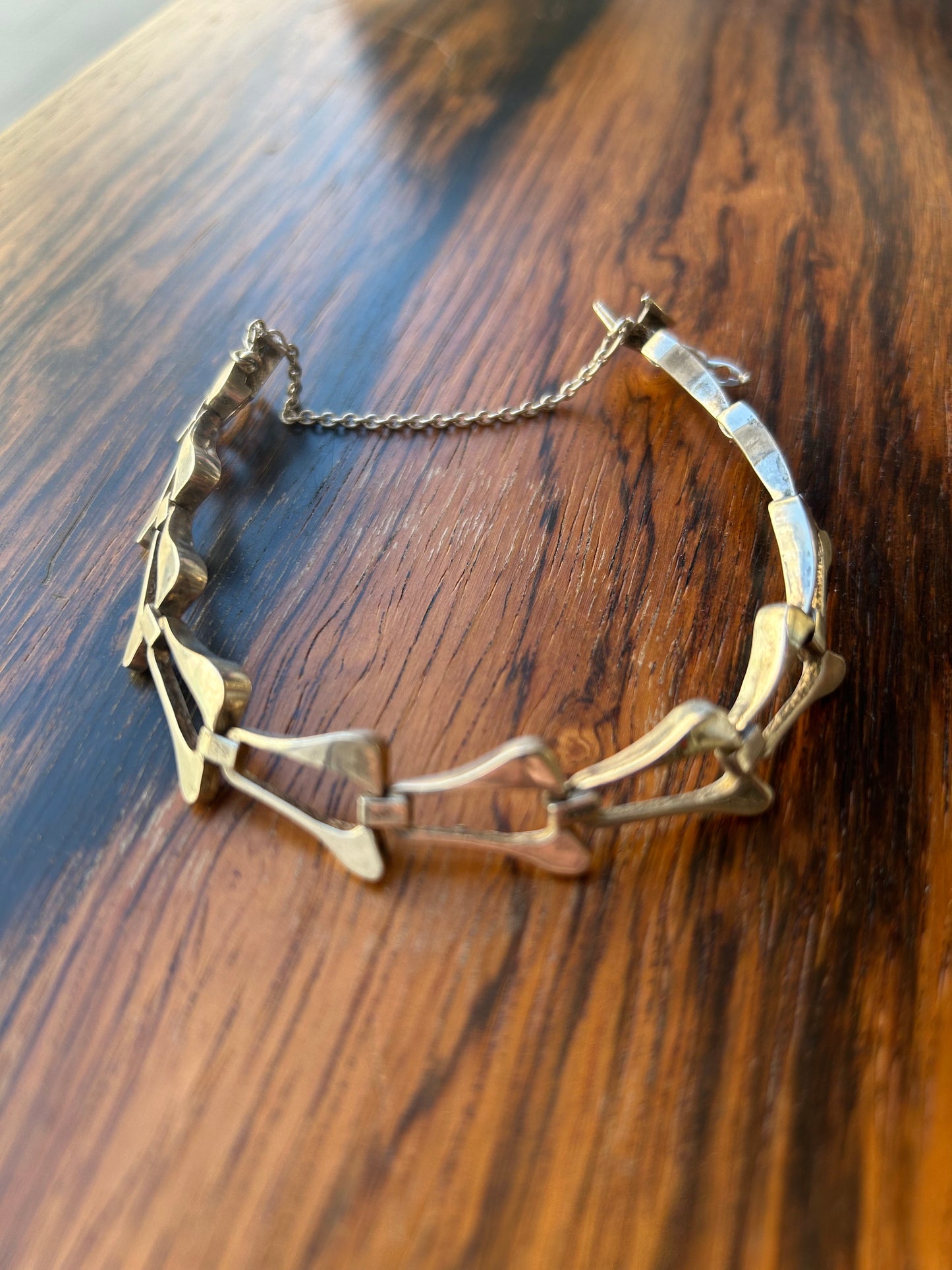 Modernist SIlver bracelet