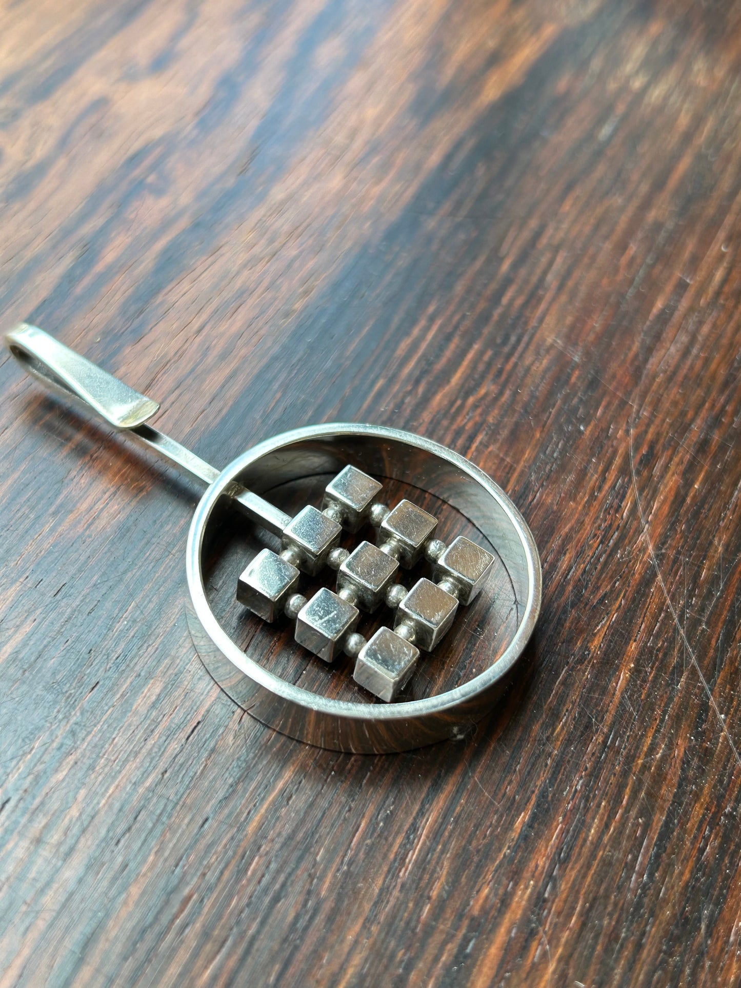 Silver pendant - Arvo Saarela 1974