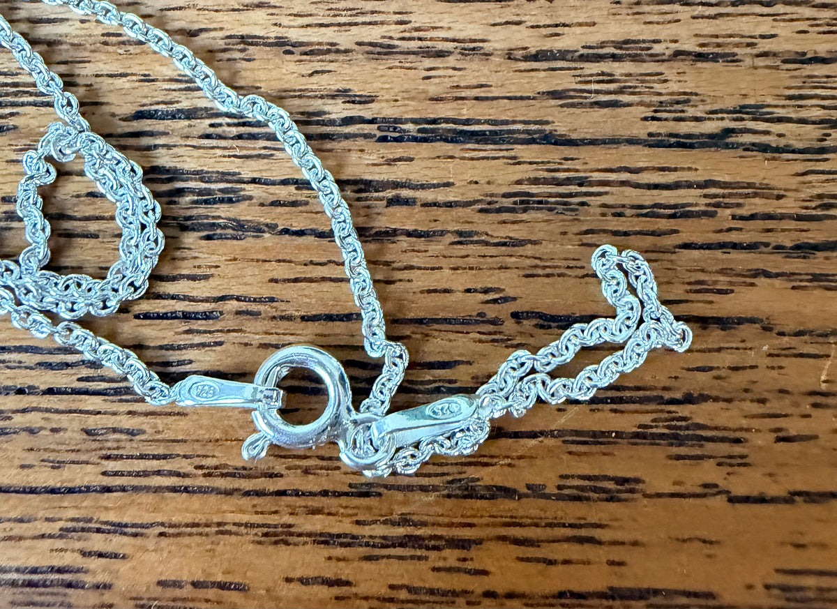 Silverhalsband med bergkristall - Theodor Klotz