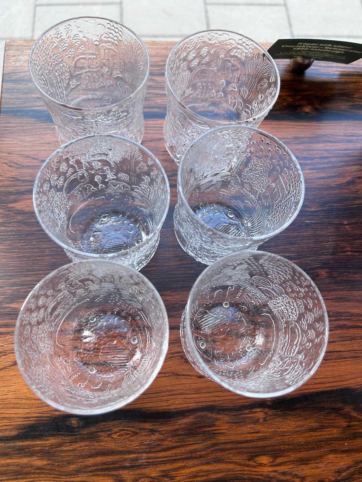 Nuutajärvi Notsjö, Oiva Toikka - Fauna, Selterglas