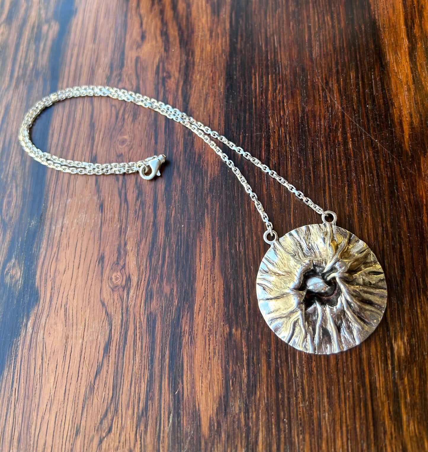Large silver Pendant - Matti J Hyvärinen - Siro Koru
