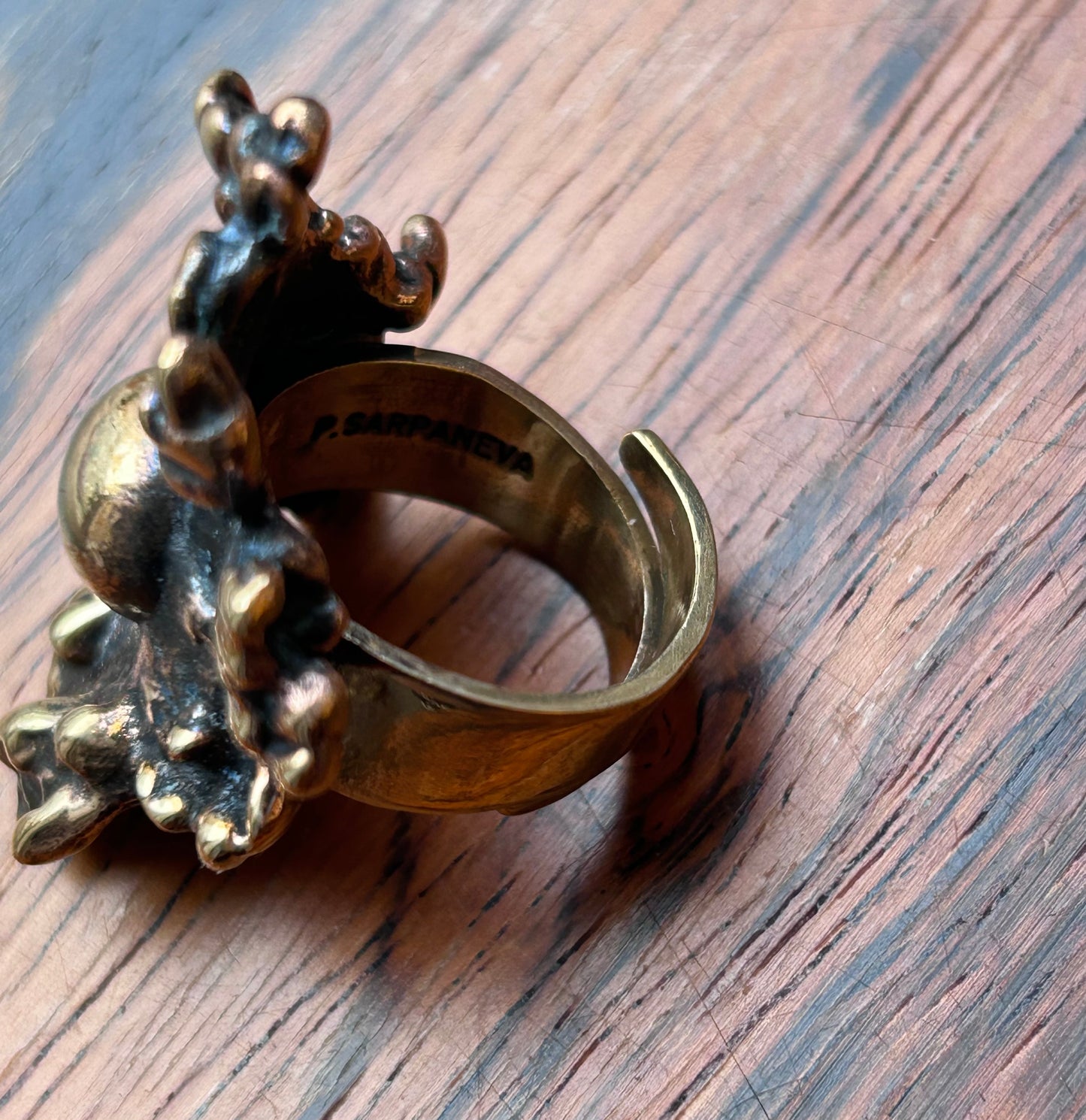 Bronze ring, Pentti Sarpaneva Turun Koru
