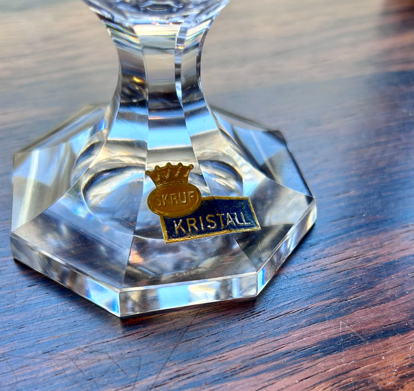 Skruf Kristallglas VInglas/Champagneskålar