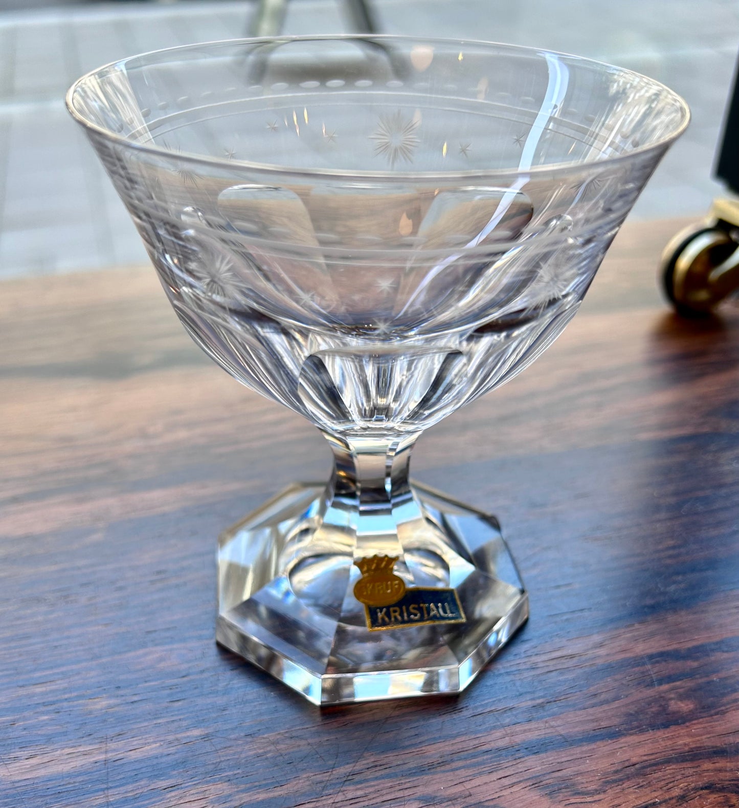 Skruf Kristallglas VInglas/Champagneskålar