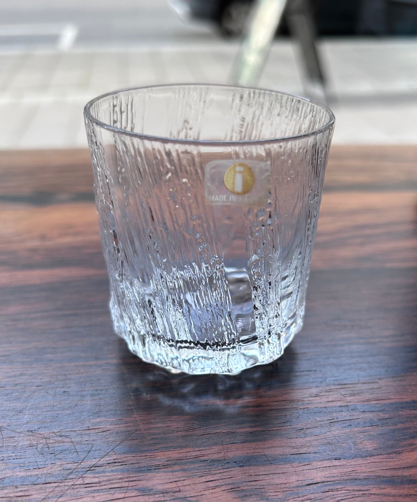 Iittala - Tapio Wirkkala - Kuura whiskeyglas