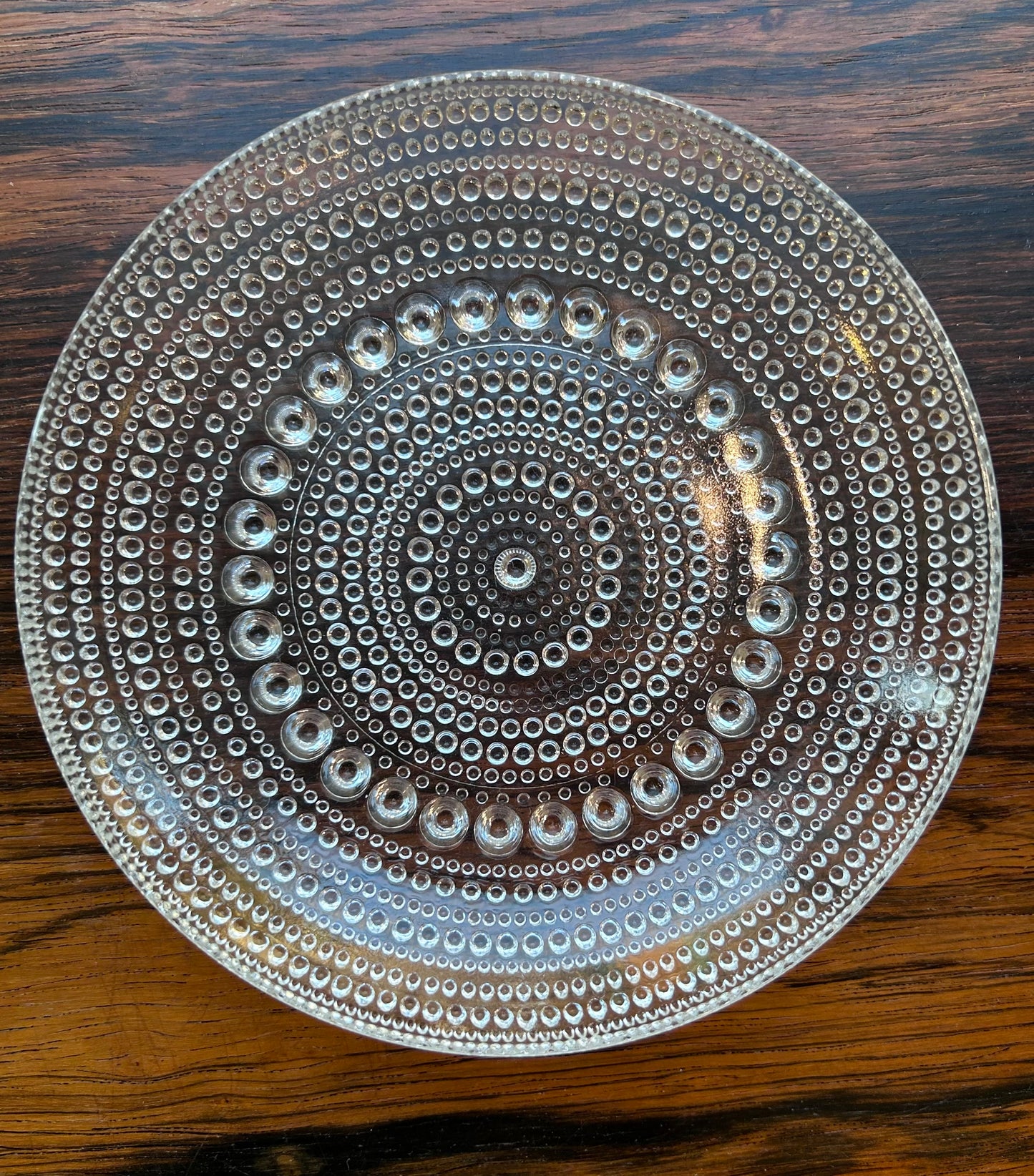 Nuutajärvi Notsjö - Oiva Toikka - Kastehelmi -Assiett 14 cm