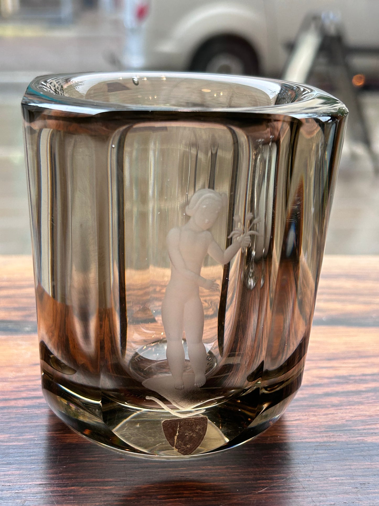 Orrefors - Nils Landberg - Art Deco vas 1930-tal