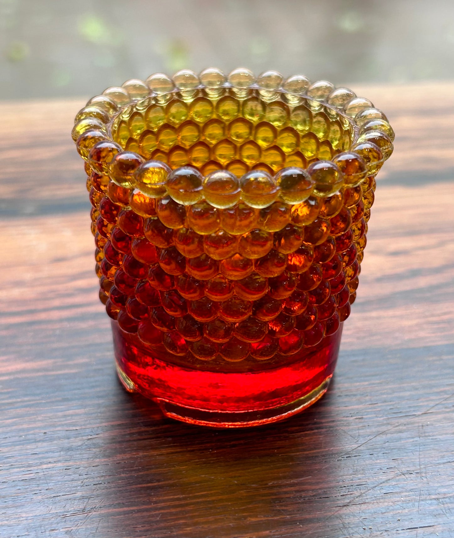 Reijmyre - ljuslykta - Pärlan, gul/orange