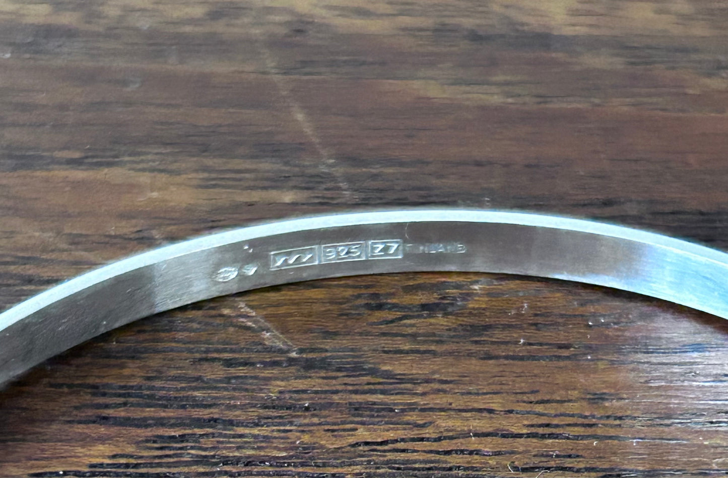 Karl Laine - Silverarmband med bergkristall