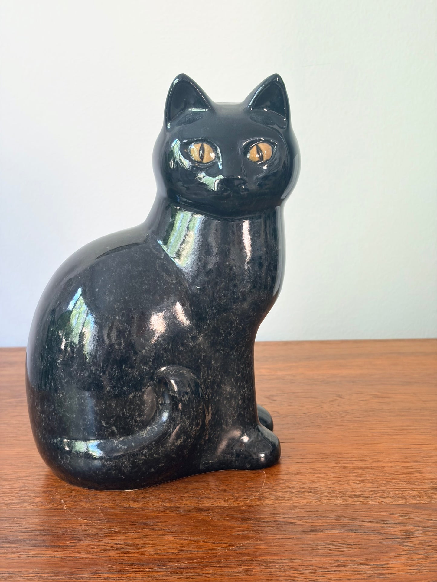 Gustavsberg, Lisa Larson studio - Murre Svart 21 cm