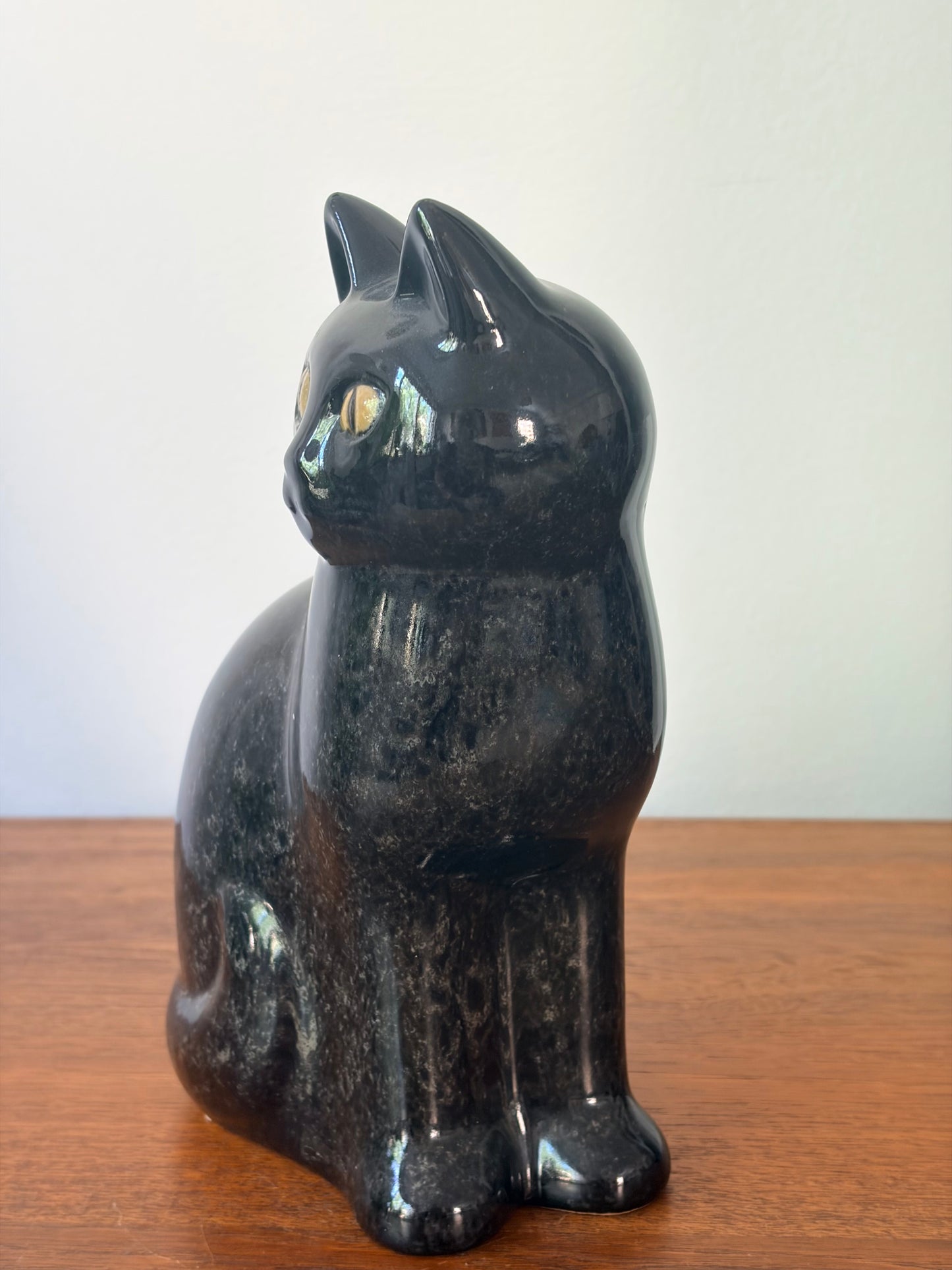 Gustavsberg, Lisa Larson studio - Murre Svart 21 cm