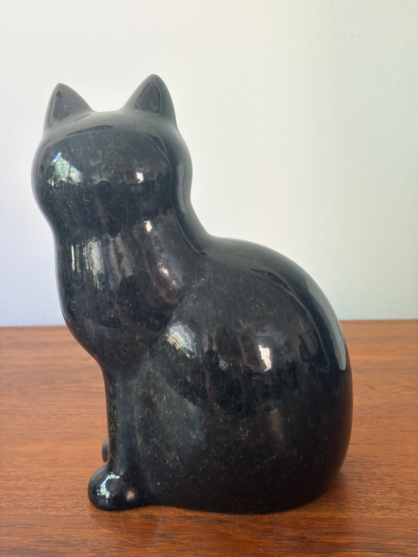 Gustavsberg, Lisa Larson studio - Murre Svart 21 cm