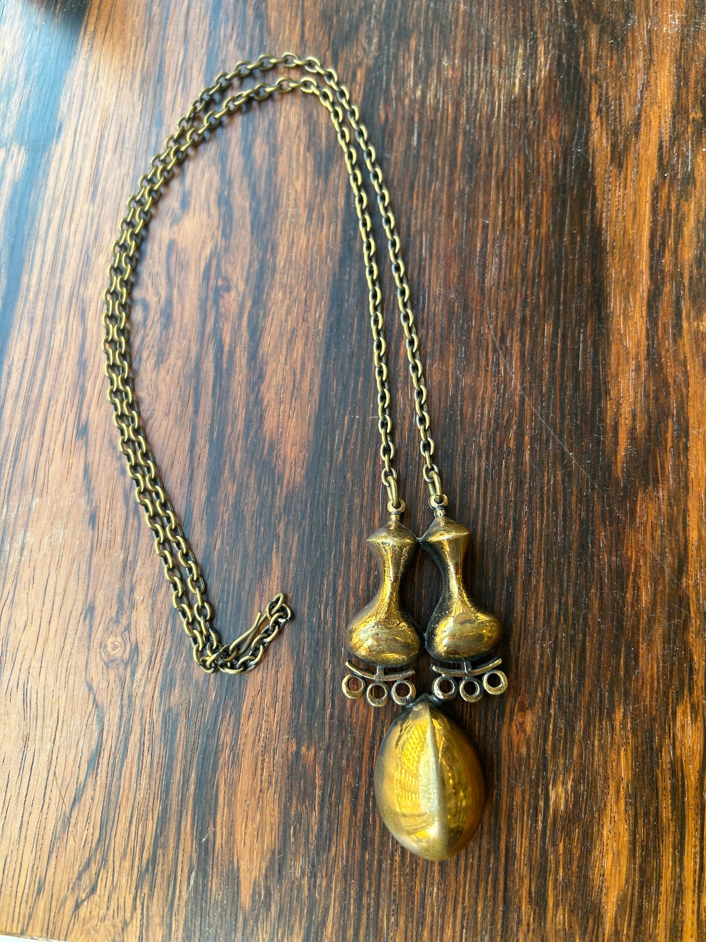 Vintage bronze pendant - Jorma Laine
