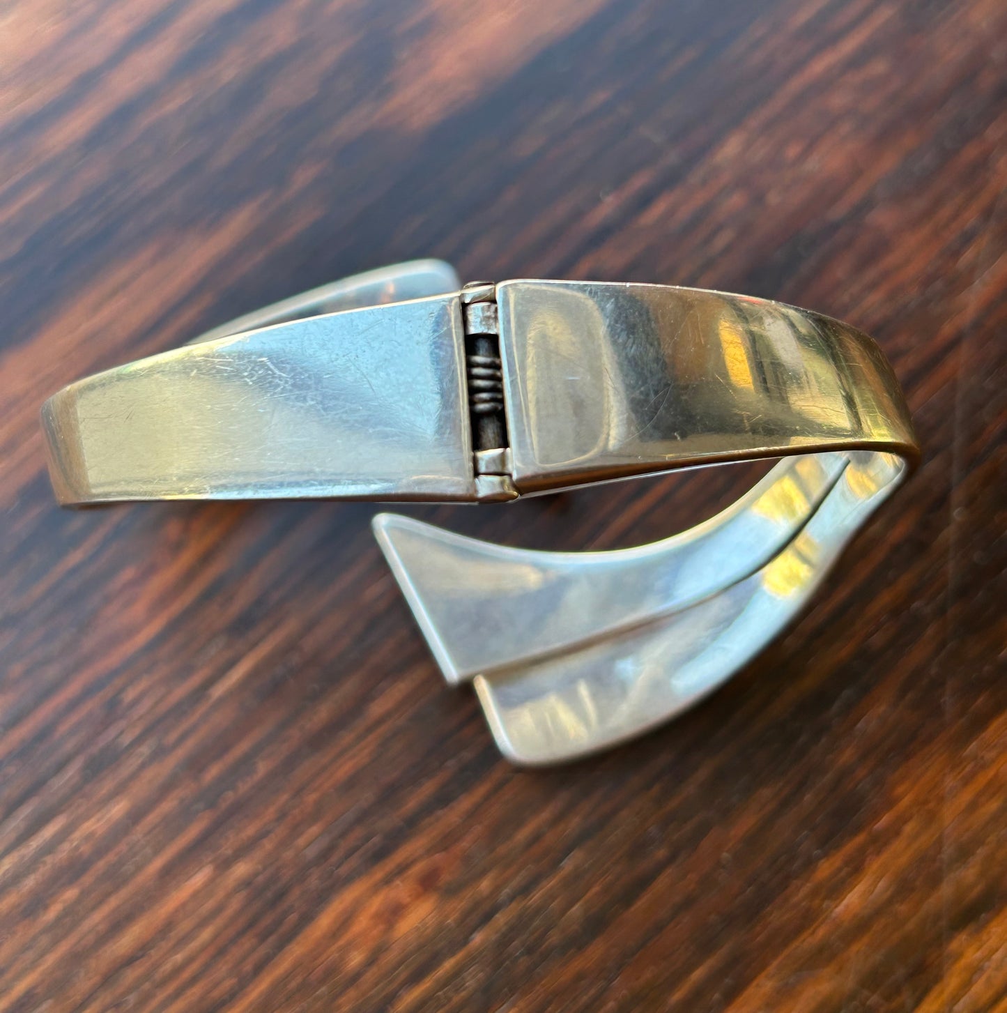 Silver bracelet Bangle - Mexico