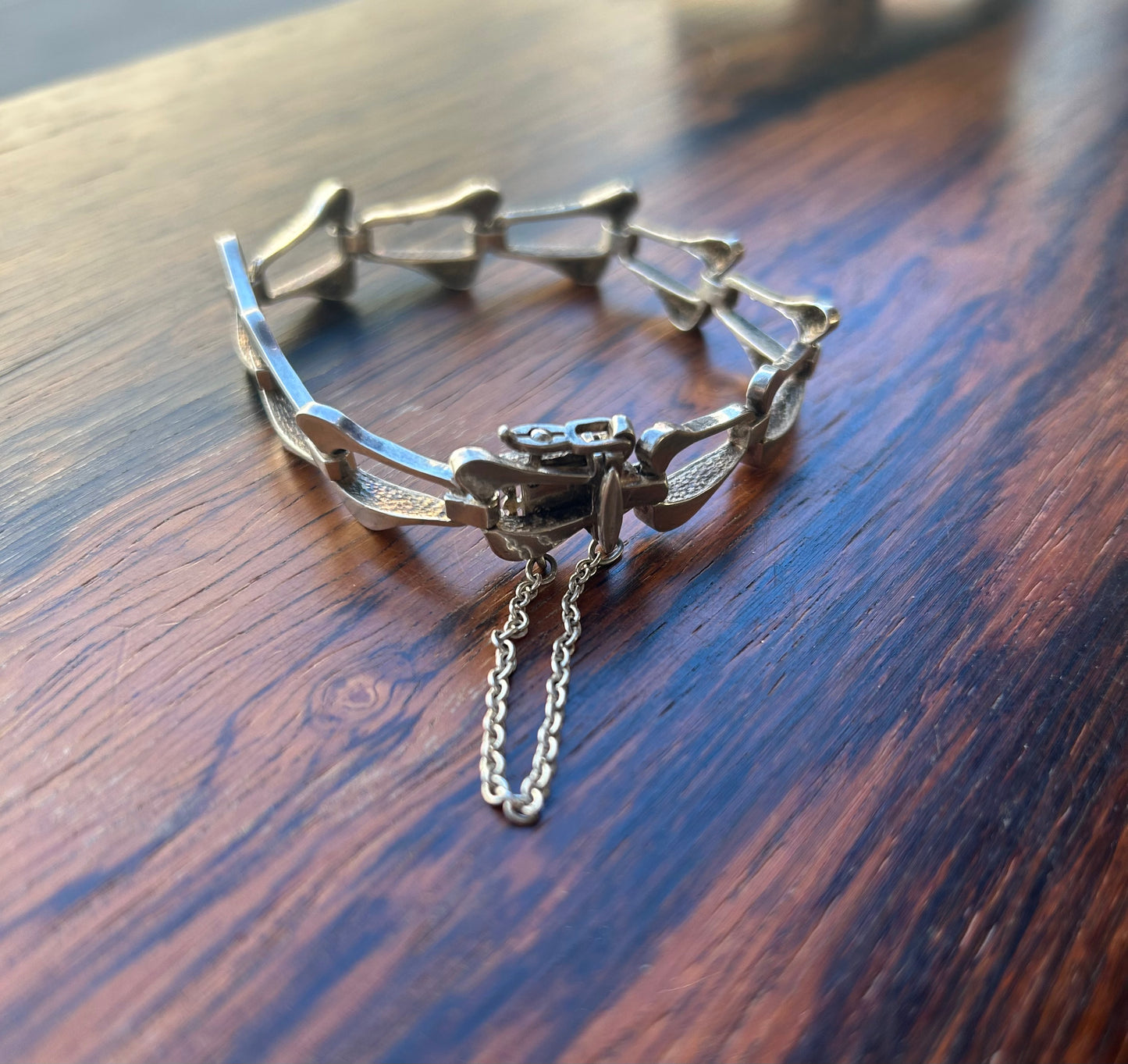 Modernist SIlver bracelet