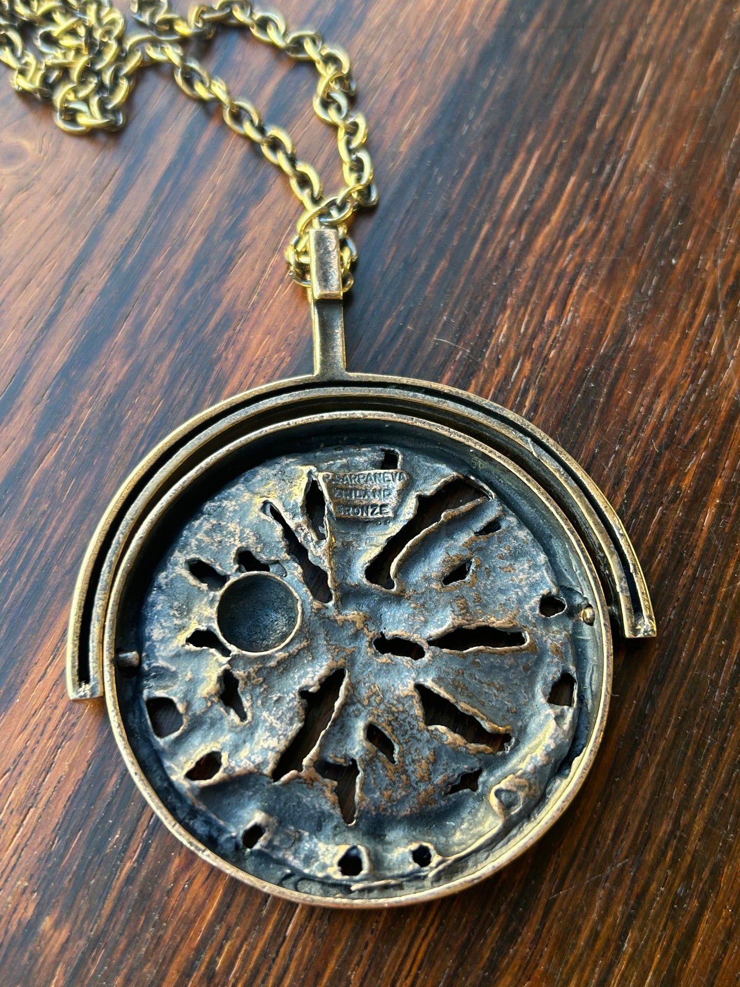 Bronze Pendant  - Pentti Sarpaneva