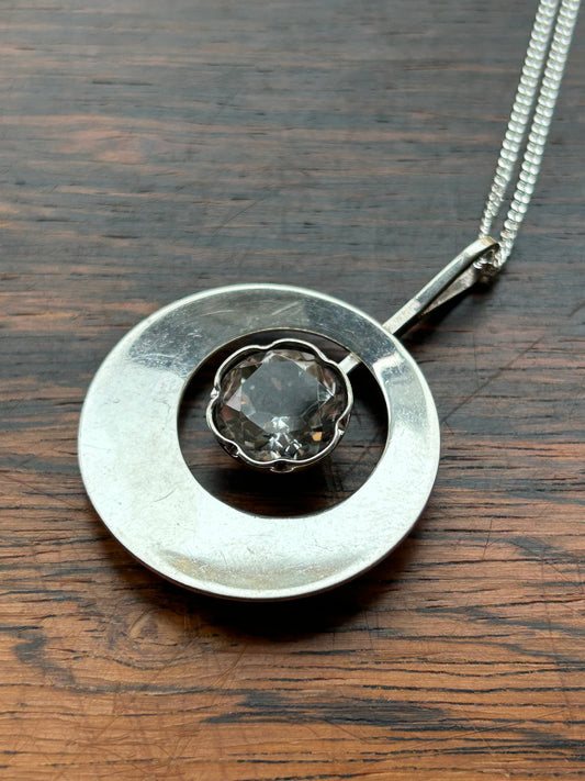 Silver pendant - Stigbert Waldemar Jonssons Ateljé 1976