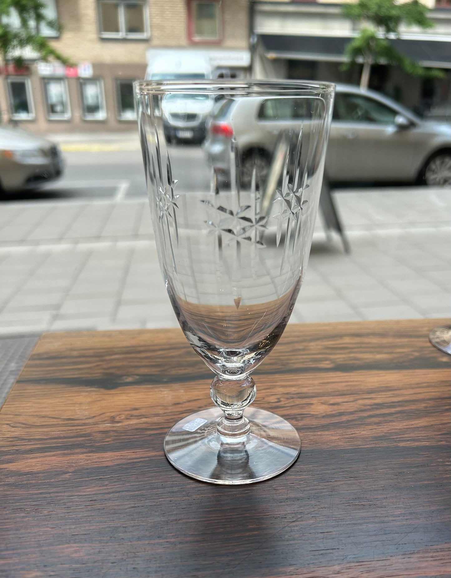 Wine glass Beer glass with decoration of stars
