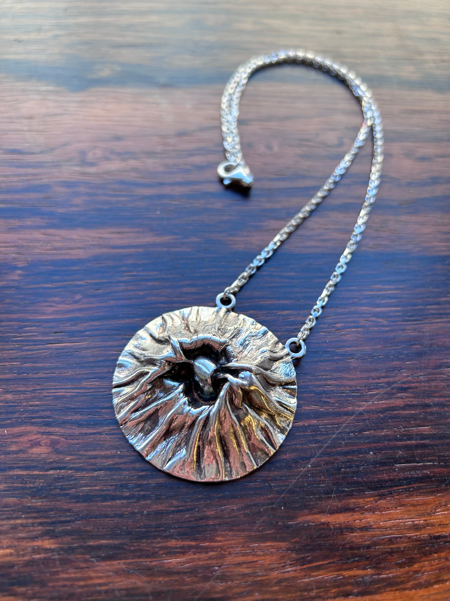 Large silver Pendant  - Matti J Hyvärinen - Siro Koru