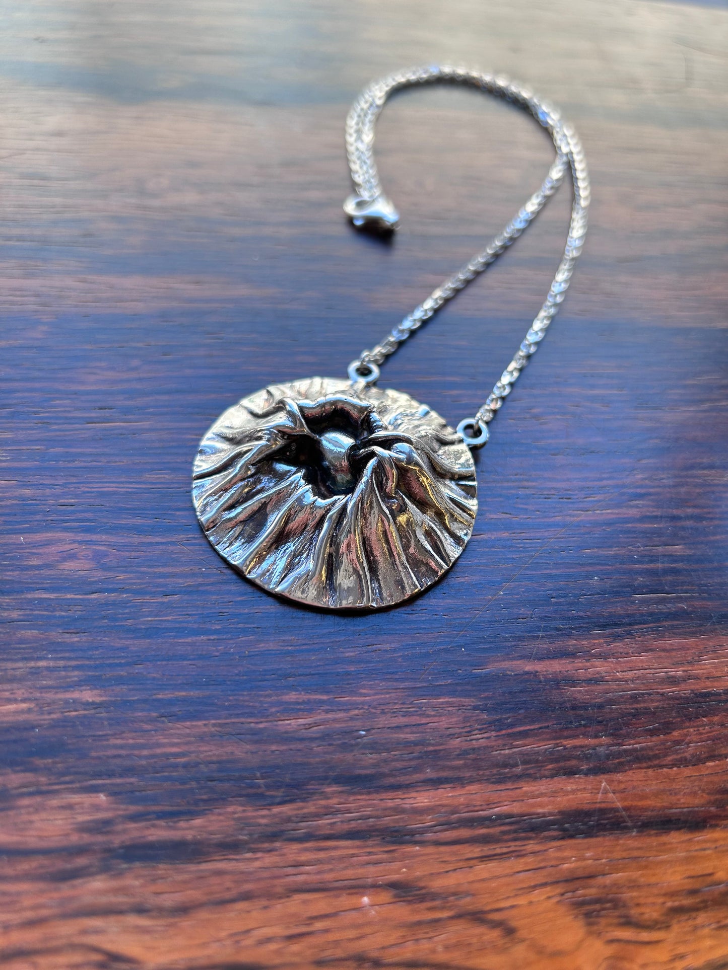 Large silver Pendant  - Matti J Hyvärinen - Siro Koru