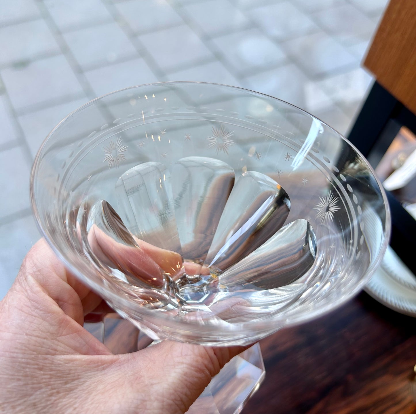 Skruf Kristallglas VInglas/Champagneskålar