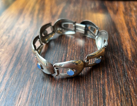 Silverarmband Pinco förening U.P.A. 1958