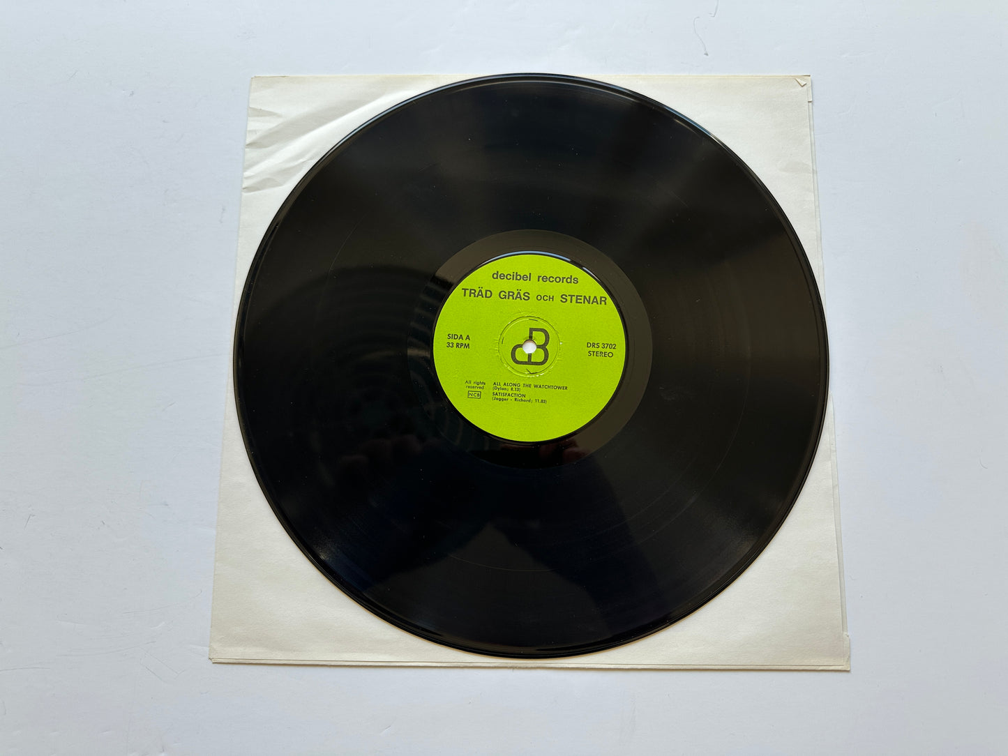Träd, Gräs och Stenar - s/t - 1970 - SRS 3702