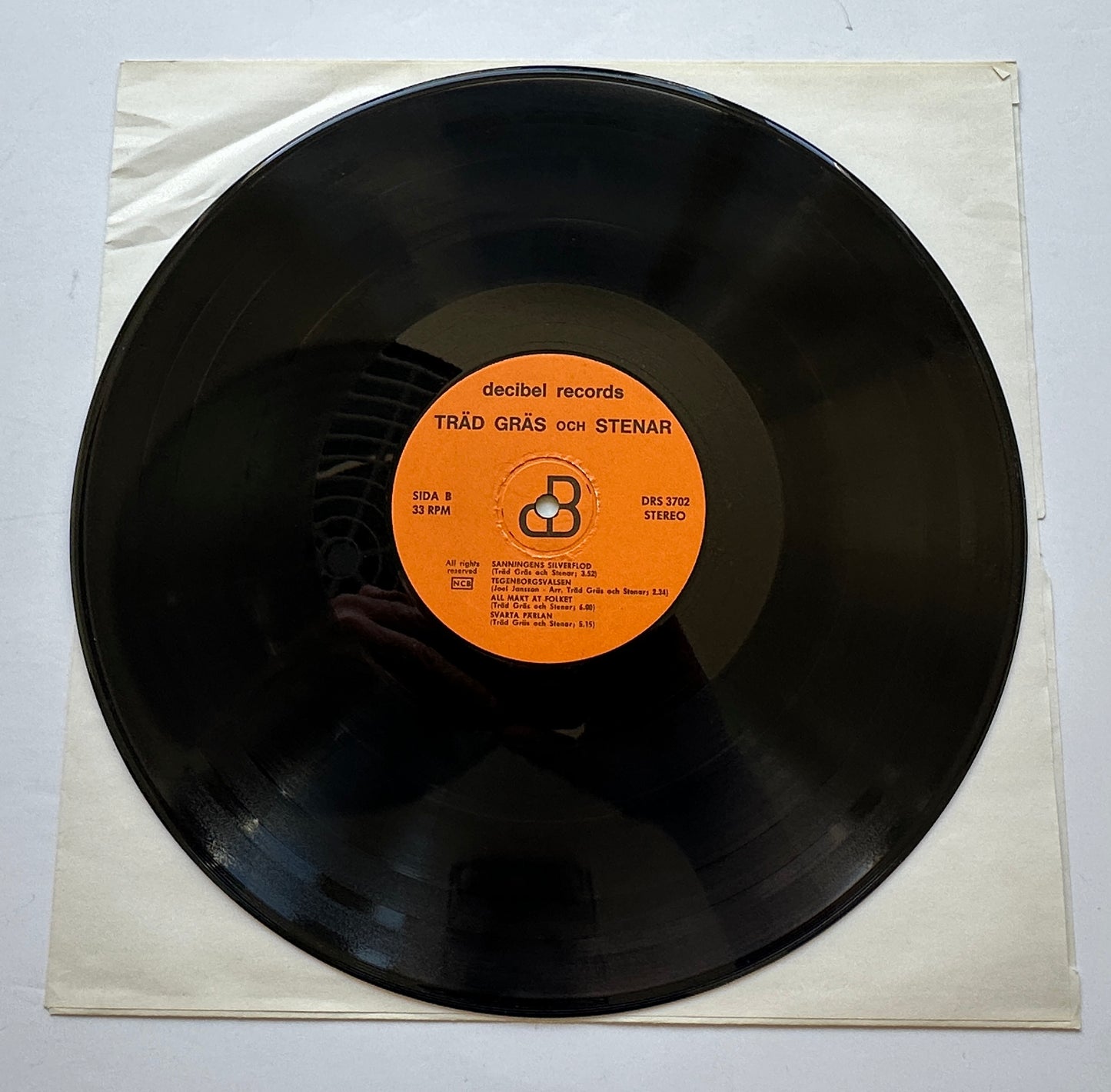 Träd, Gräs och Stenar - s/t - 1970 - SRS 3702
