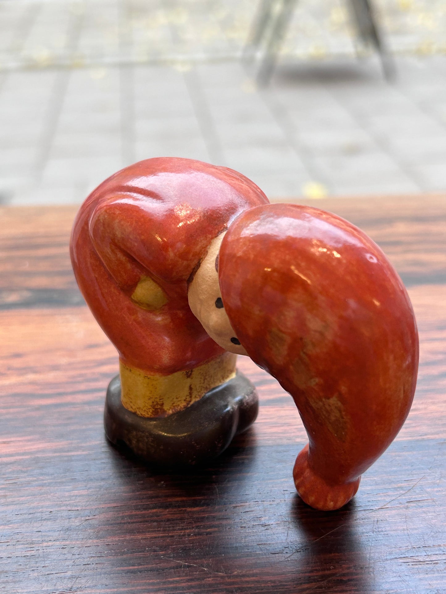 Keramikstudion Gustavsberg - Lisa Larson Curious pixie, red