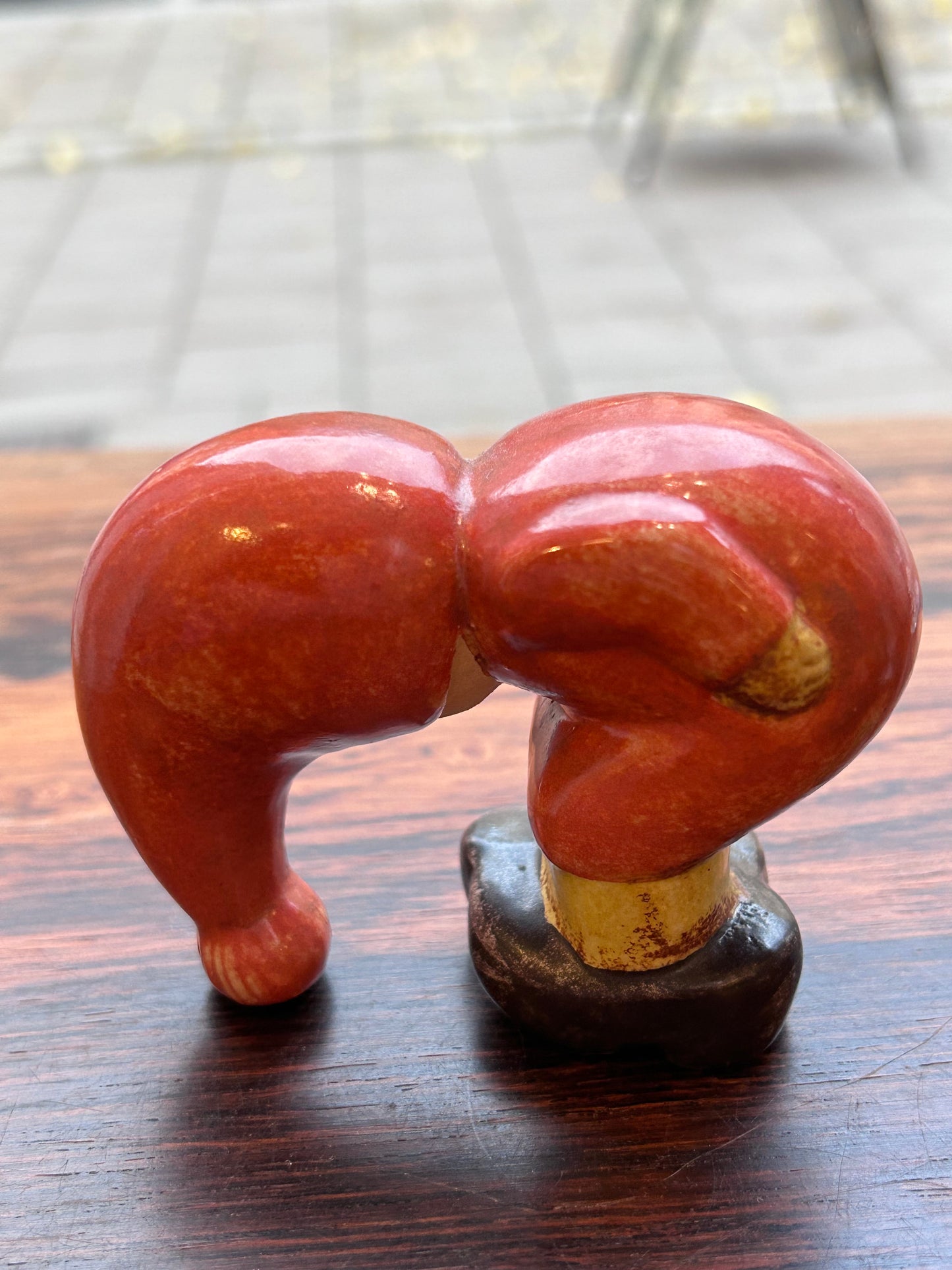 Keramikstudion Gustavsberg - Lisa Larson Curious pixie, red