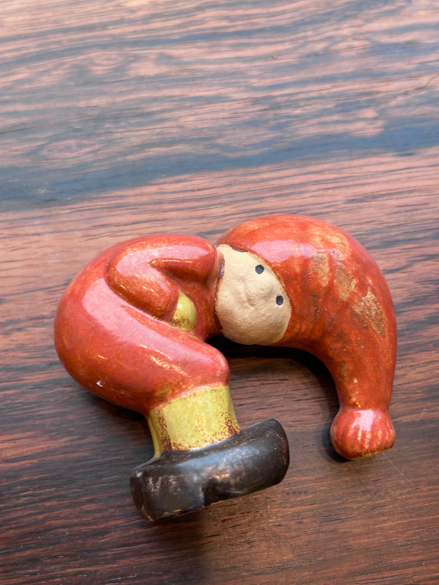Keramikstudion Gustavsberg - Lisa Larson Curious pixie, red
