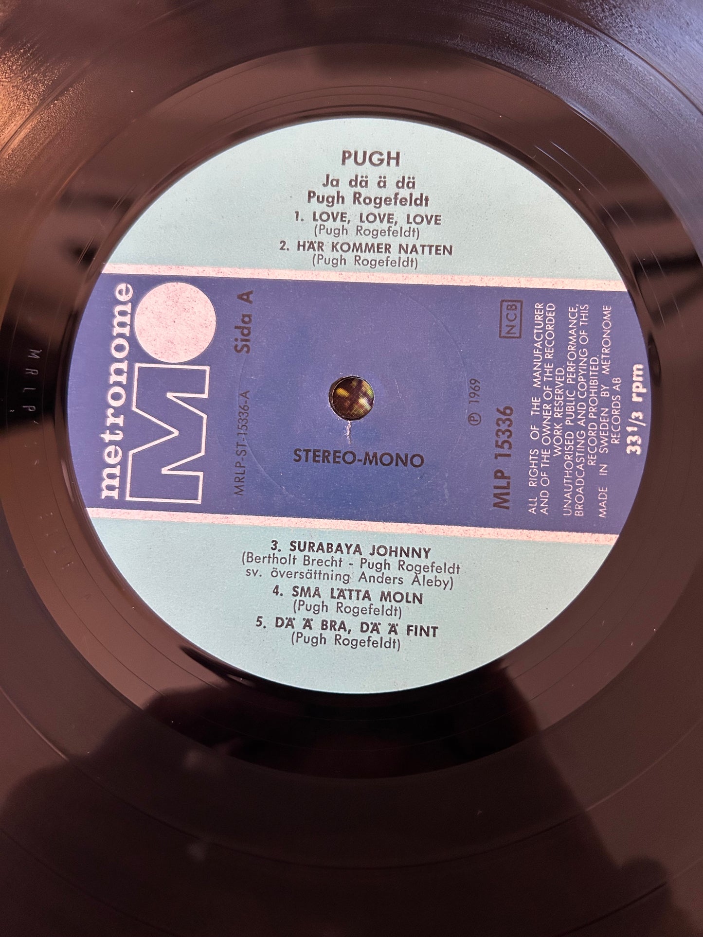 Pugh Rogefeldt - Ja, Dä ä Dä