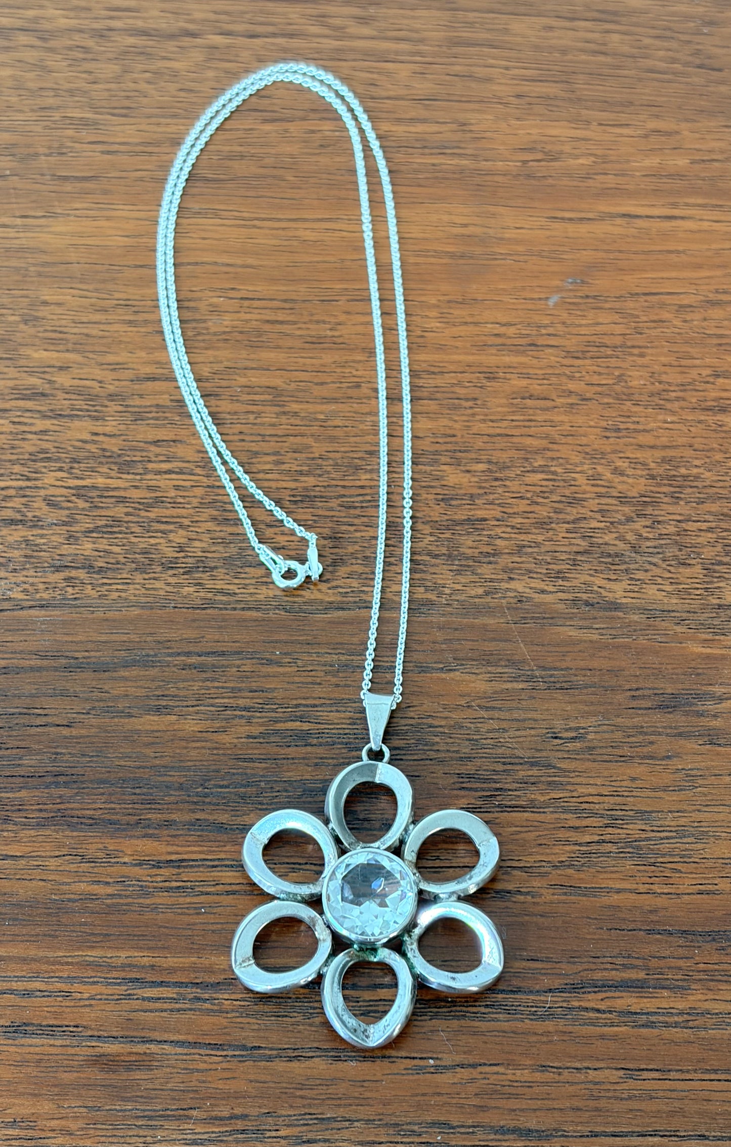 Silverhalsband - Stor blomma 1977