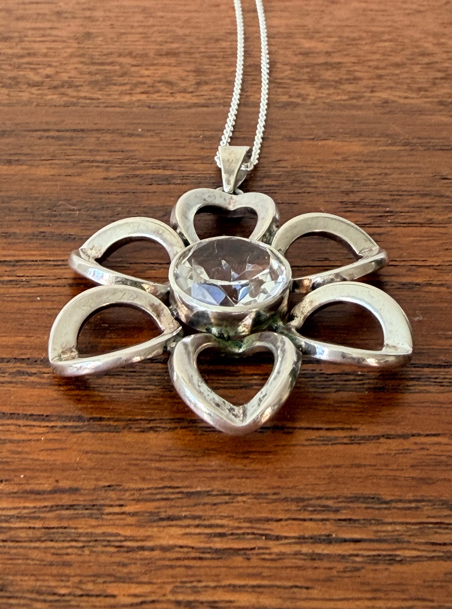 Silverhalsband - Stor blomma 1977