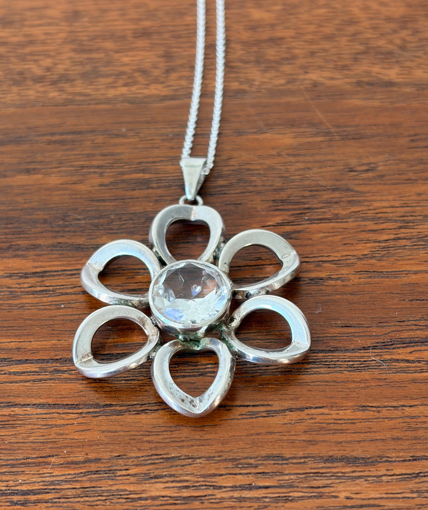 Silverhalsband - Stor blomma 1977