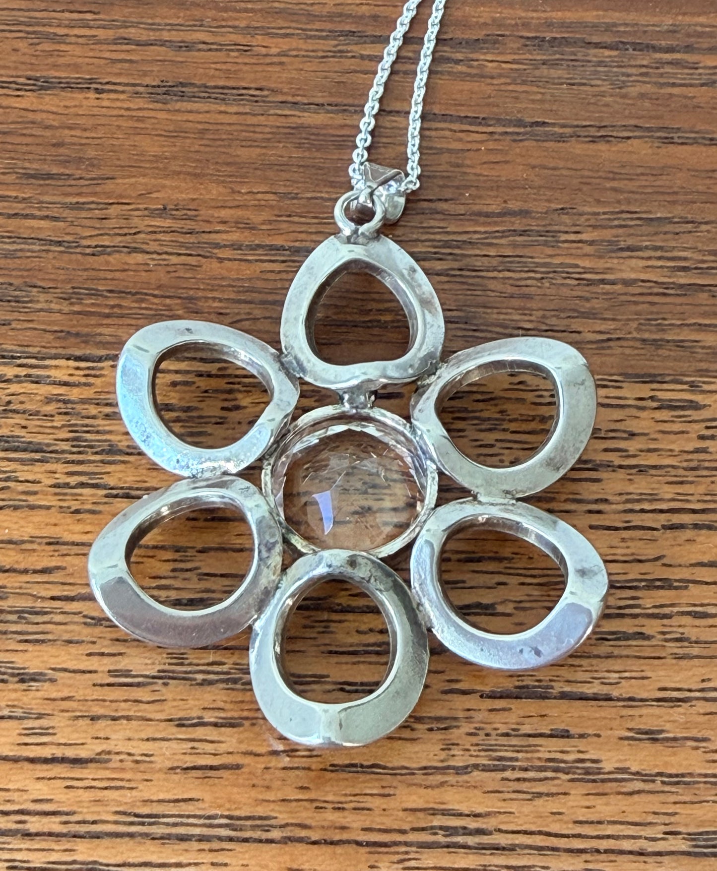 Silverhalsband - Stor blomma 1977