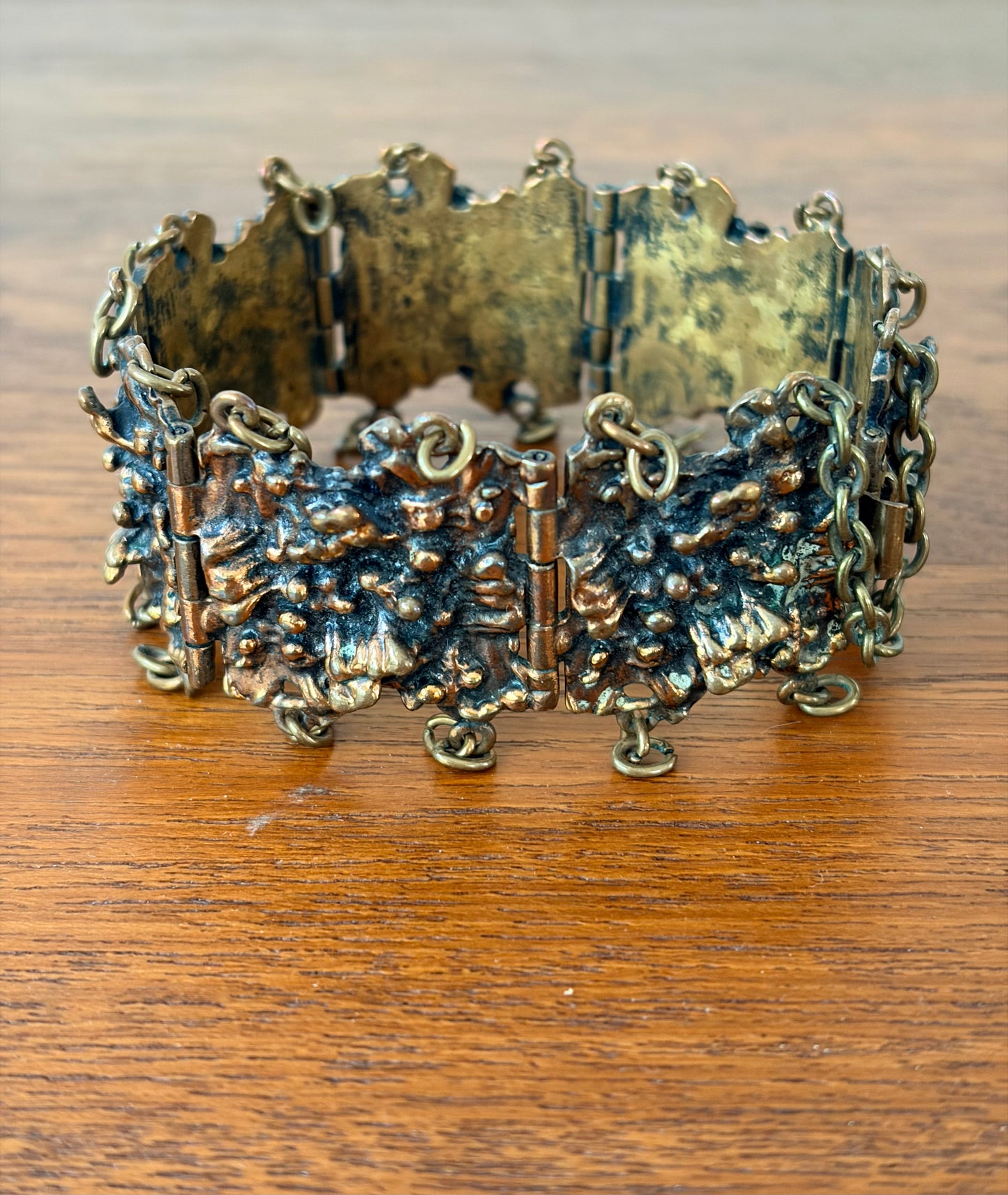 Pentti Sarpaneva - bronze bracelet - Turun Hopea Finland 1970s
