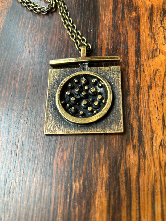 Bronze pendant - Jorma Laine  -  Finland